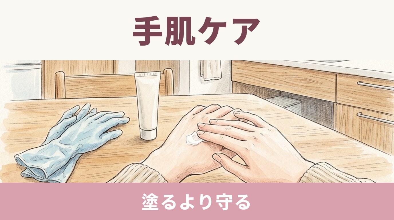40代の手肌ケア