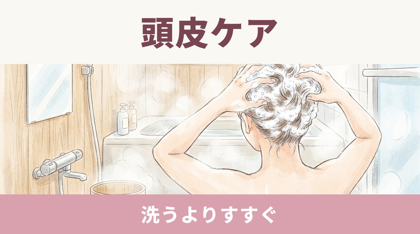 40代の頭皮ケア